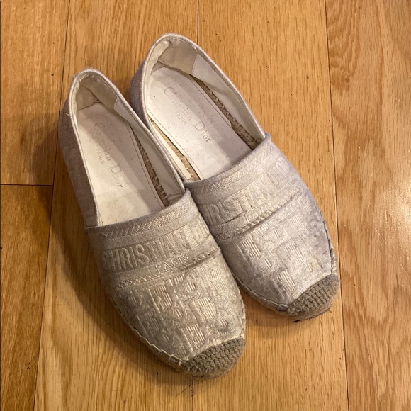 🤍 Dior Granville Espadrilles blanches cream - Picture 1 of 10